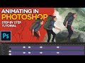 Animating in photoshop  step by step tutorial