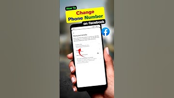 👆How To Change Phone Number In Facebook ⚡ Facebook Par Phone Number Kaise Change Kare #shorts