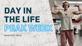 MY FIRST BODYBUILDING SHOW | Peak Week | Ep. 01