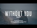 "Without You" - Sad Piano x Drums Instrumental Free