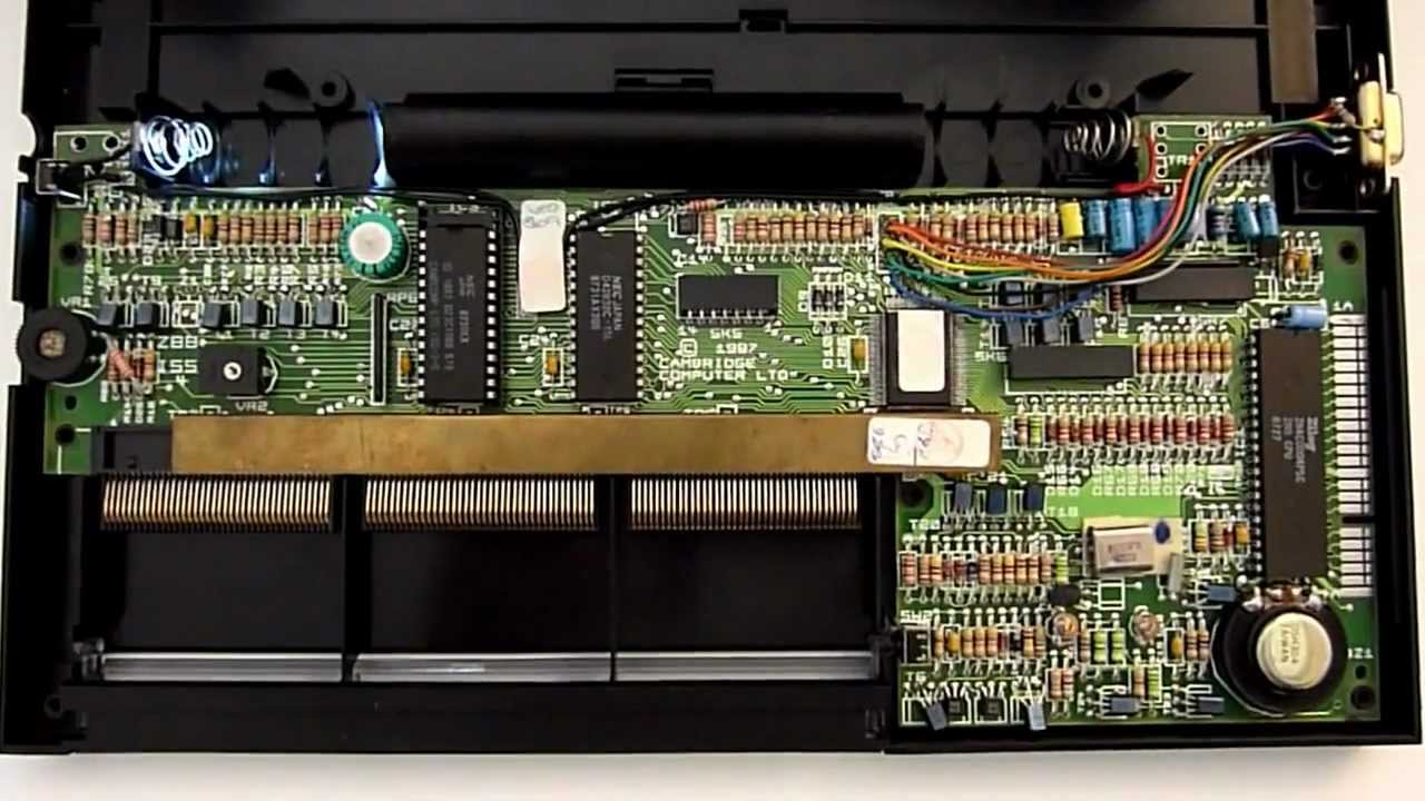 Sinclair's Cambridge Z88 notepad computer 1987 YouTube