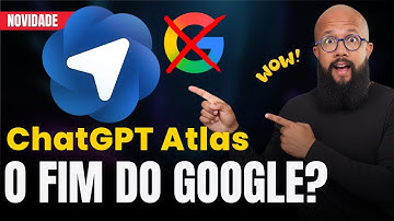 Testei o NOVO ChatGPT ATLAS o navegador da OpenAI que promete mudar tudo!
