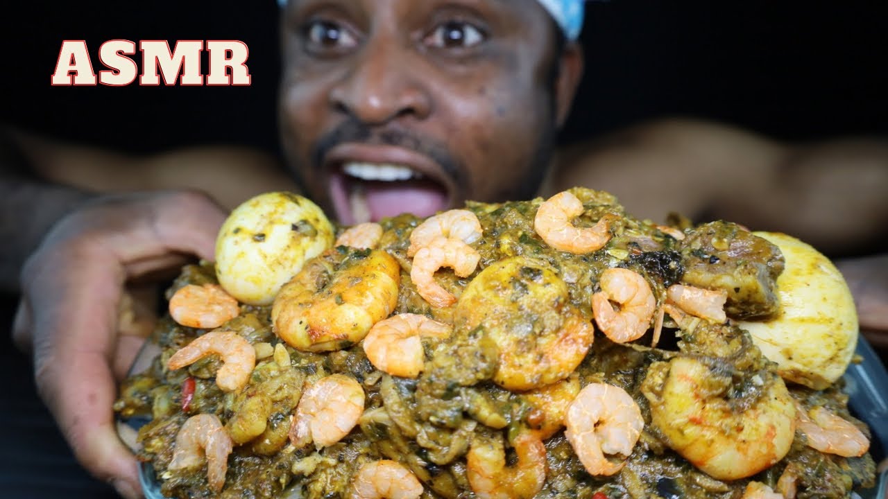 Asmr Seafood Banga Stew. Finally eaten my Shrimp without Shell and taste was like…….