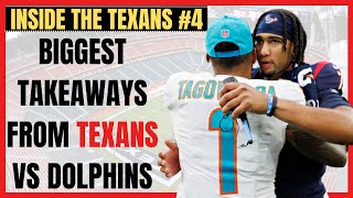 A Houston Texans Insider DISHES on biggest takeaways from Texans loss to Miami