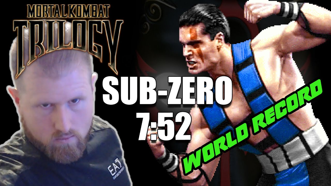 COOL WORLD RECORD! Mortal Kombat Trilogy Speedrun - Sub-Zero - 