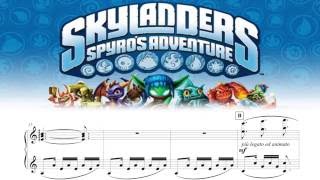 Skylanders: Spyro's Adventure - Main Theme (Piano Sheet Music) chords