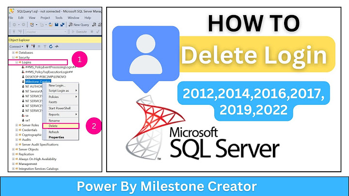 Hướng dẫn drop database sql server 2023 năm 2024