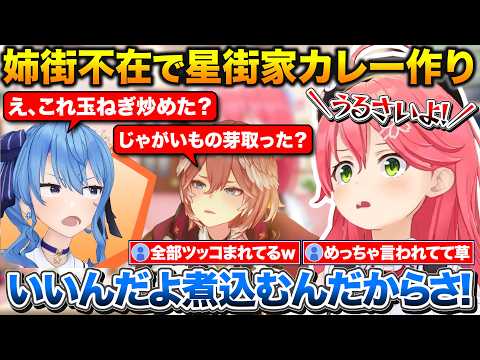 星街家でカレーを作るも雑すぎて2人からツッコまれるみこち+GW企画の振り返りと裏話【ホロライブ/さくらみこ/星街すいせい/鷹嶺ルイ】
