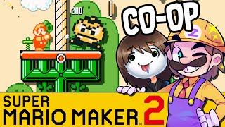 Fahrstuhl der Hölle! | SUPER MARIO MAKER 2 Coop