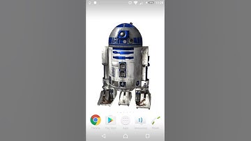 R2-D2 with Android Sensors (Android, OpenGL ES 2.0, C++)