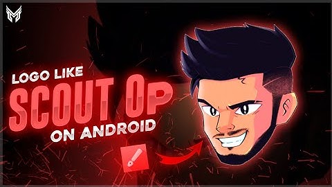How To Make Vector Logo Like Scout Op 🔥 On Android || How To scout New Logo 2022 In Hindi