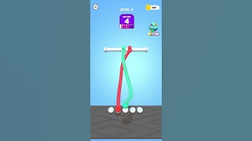 Tangle master 3D / New Android game play #4 #shorts