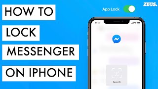 How to Lock Facebook Messenger iPhone with Face ID and Passcode 2023
