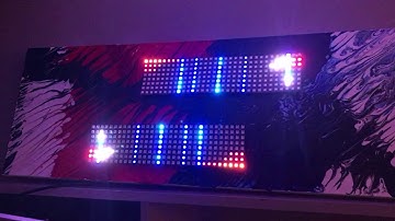 nodemcu fastled ws2812 neopixels matrix with webserver