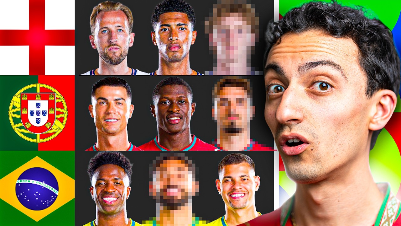 FINDING THE 3 BEST PLAYERS OF EACH WORLD CUP COUNTRY!