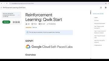 🔥 Reinforcement Learning Qwik Start Lab | GSP691 | Arcade 2025 Challenge