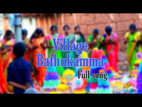 Mabbula Mabbula lechi Bathukamma  Cover Song in  My Villege  Erravally 