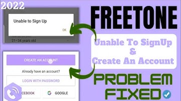 Freetone unable To signup problem Fixed | Freetone create an account Fixed  | since up problem 2022