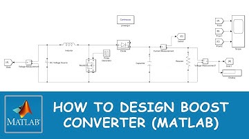 How to Calculate and Design Boost Converter using MATLAB Simulink