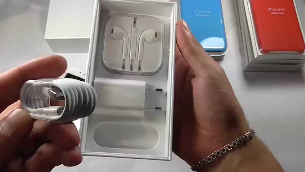 Распаковка iPhone 6 (Unboxing iPhone 6)