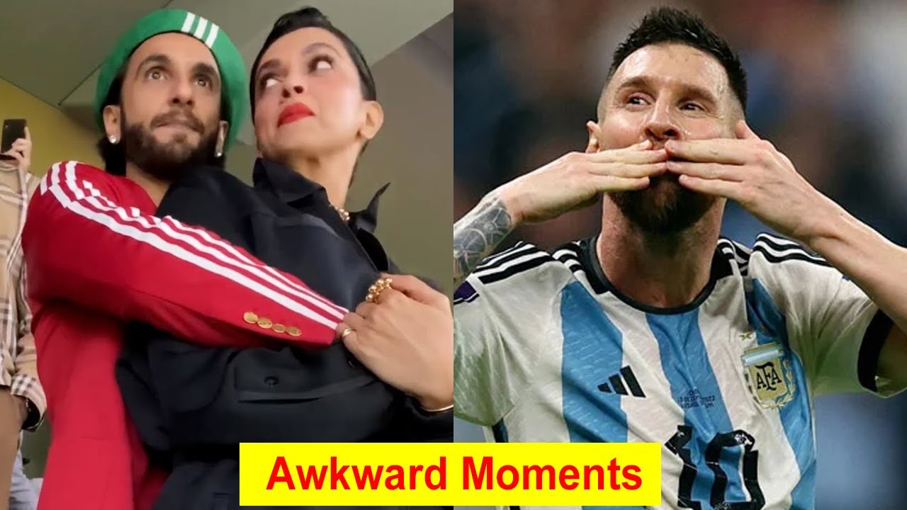 Deepika Padukone Awkward Moment With Ranveer Singh At Fifa World Cup Final  2022