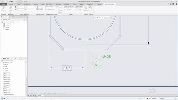 Target Area Dimension May Be Outside of Symbol in Drawings