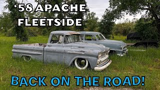 1958 Chevrolet APACHE Shop Truck Back on the road!!
