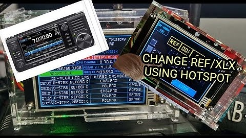 Change REF/XLX/DCS/XRF Using DV Mega Hotspot