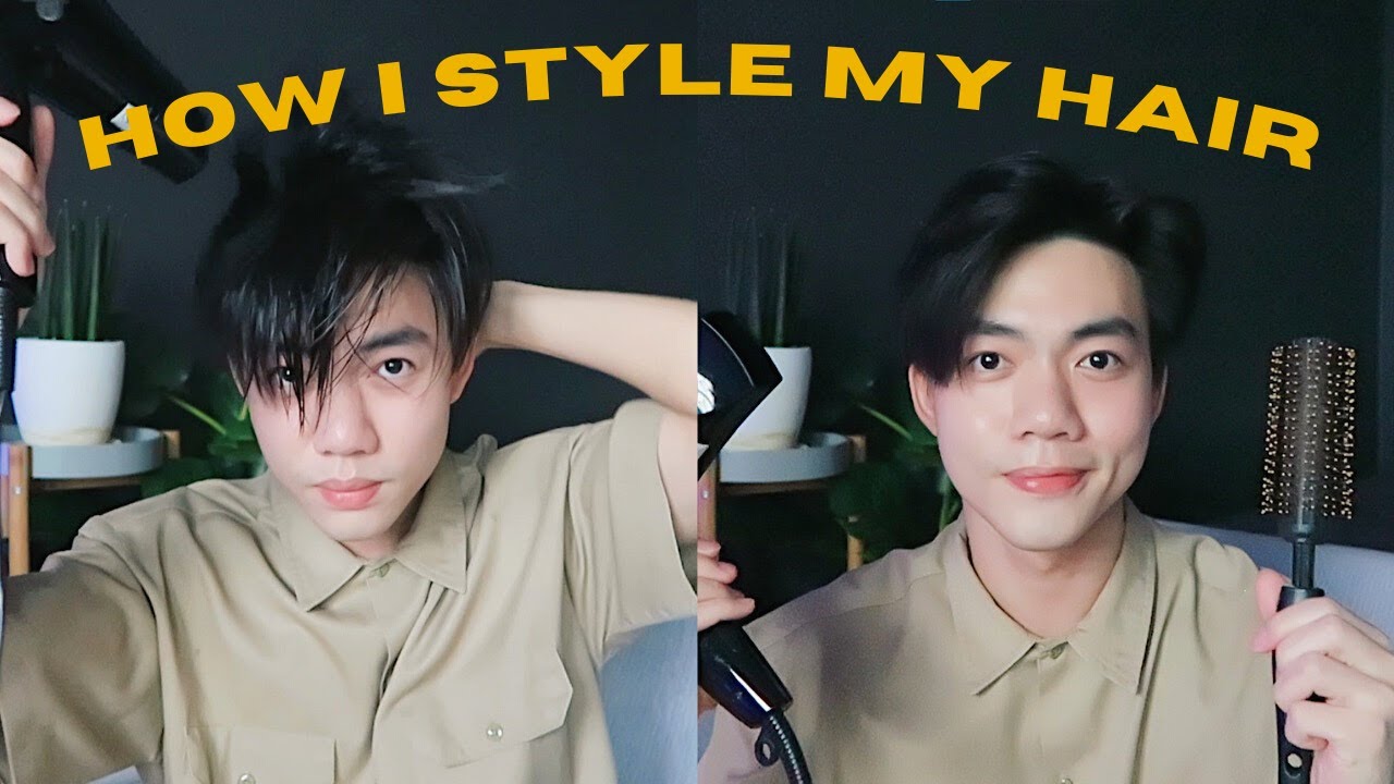 สอนวิธีเซ็ตผมผู้ชายแบบ Everyday Look ง่ายๆ ใช้เวลาไม่ถึง 10 นาที! |  Bomyanapat - Youtube