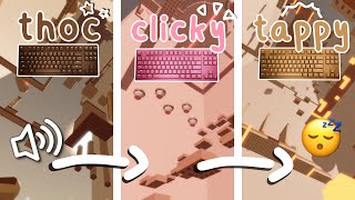 (roblox asmr 🌙) I SWITCH KEYBOARDS EVERY TOWER.. [bakery tower]