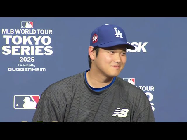 黄*昏様 MLB WORLD TOUR TOKYO SERIES 2025 バッ
