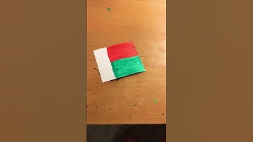 🇲🇬 making the Madagascar flag 🇲🇬