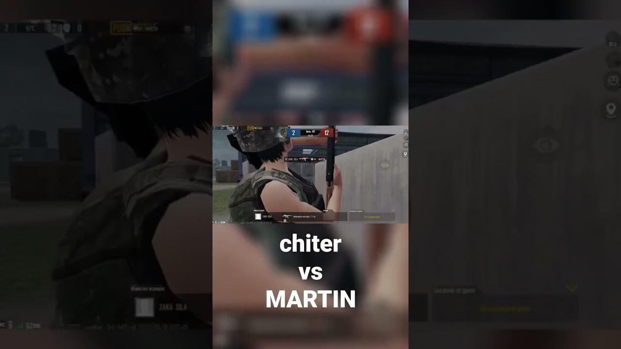 CHITER😱 VS MARTIN🦓