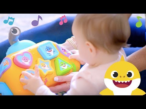 How to Play With the Baby Shark Shape Sorter | Sing, Learn & Play With Baby Shark Pre-School Toys
