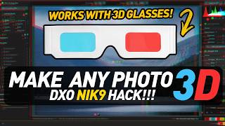 How to turn any photo into a 3d image with this Nik 9 Analog Efex Hack!