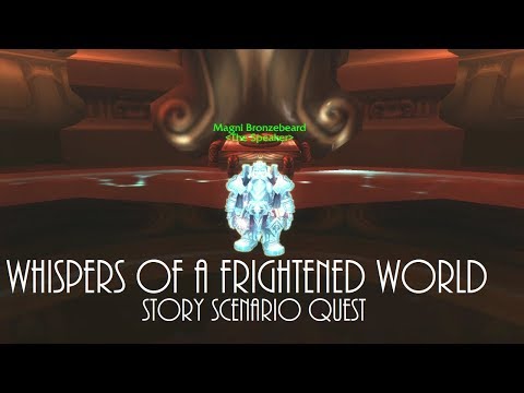 World of Warcraft Whispers of a Frightened World Legion Quest Guide @WoWJNasty
