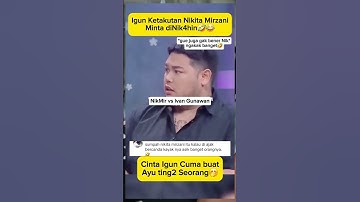 Thumbnail of Igun disuruh Nik4hin Nikita Mirzani #shorts #ivangunawan #selebriti #artist #selebriti #viral