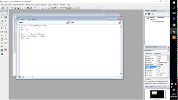 how to design menu bar in visual basic with easy step?