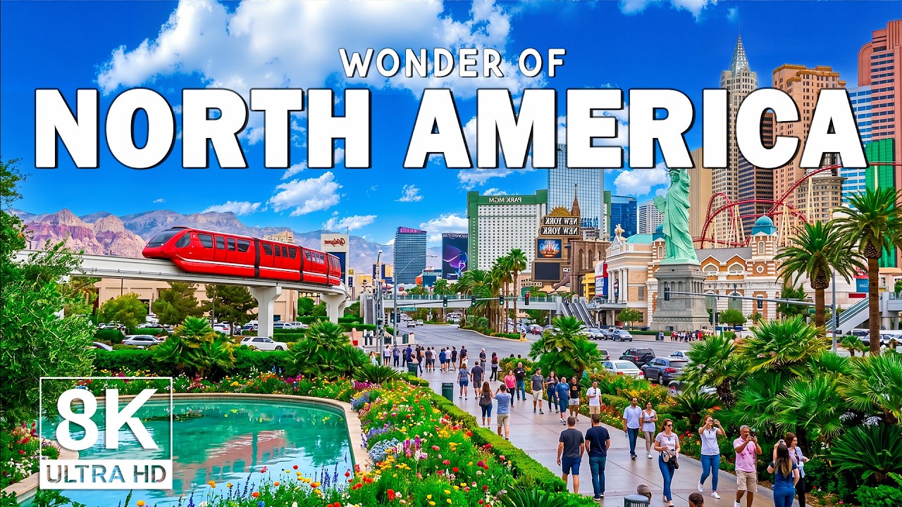 ⁣Wonders Of North America | The Most Amazing Places in North America | Travel Video 4K