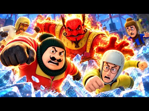 Motu Patlu ने Angara को जमकर हराया! | Motu Patlu : The Invisible Plane