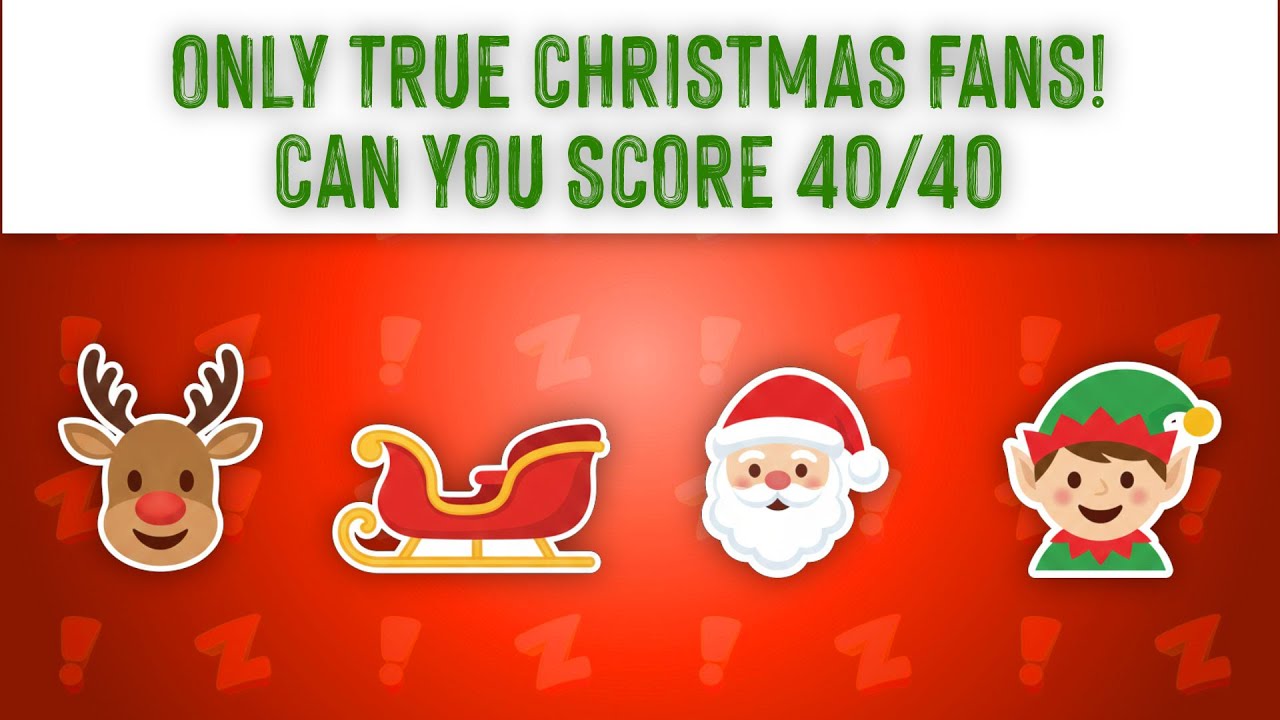 Christmas Quiz for Kids 🎅 | 40 Fun Holiday Questions & Answers