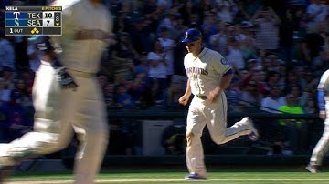 TEX@SEA: Cano draws a bases-loaded walk