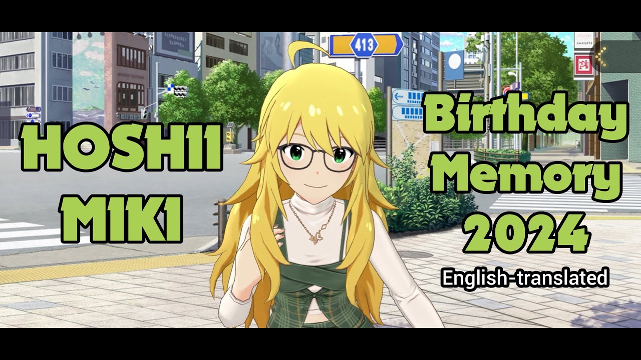 [Idolmaster Million Live! Theater Days] Hoshii Miki - Birthday Memory 2024 [English Subs]