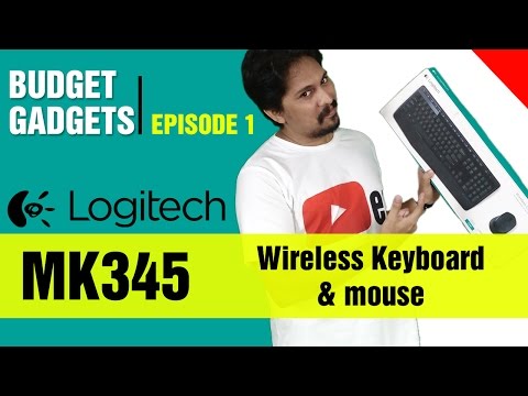 Logitech Mk345 Wireless keyboard and mouse | Budget Gadgets EP-1