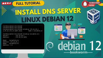 Konfigurasi DNS Server Linux Debian 12