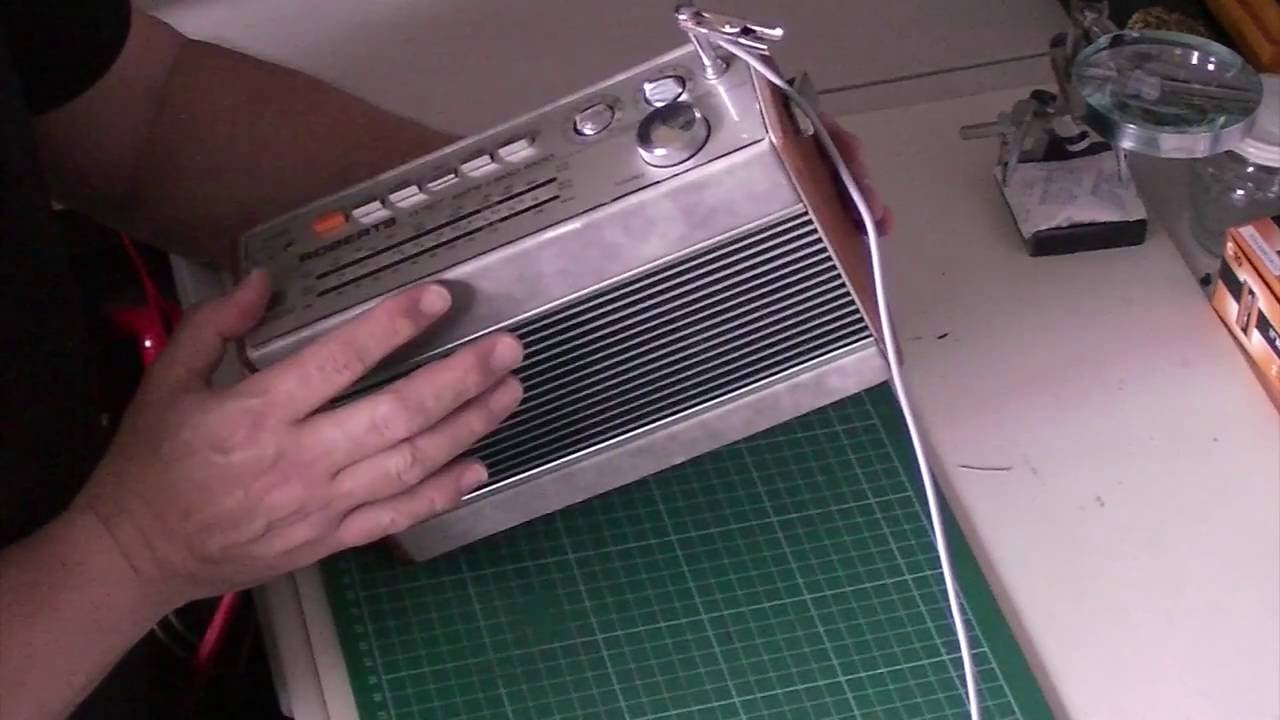 ROBERTS RADIO (ロバーツ) ポータブルラジオ ロ727E YouTube