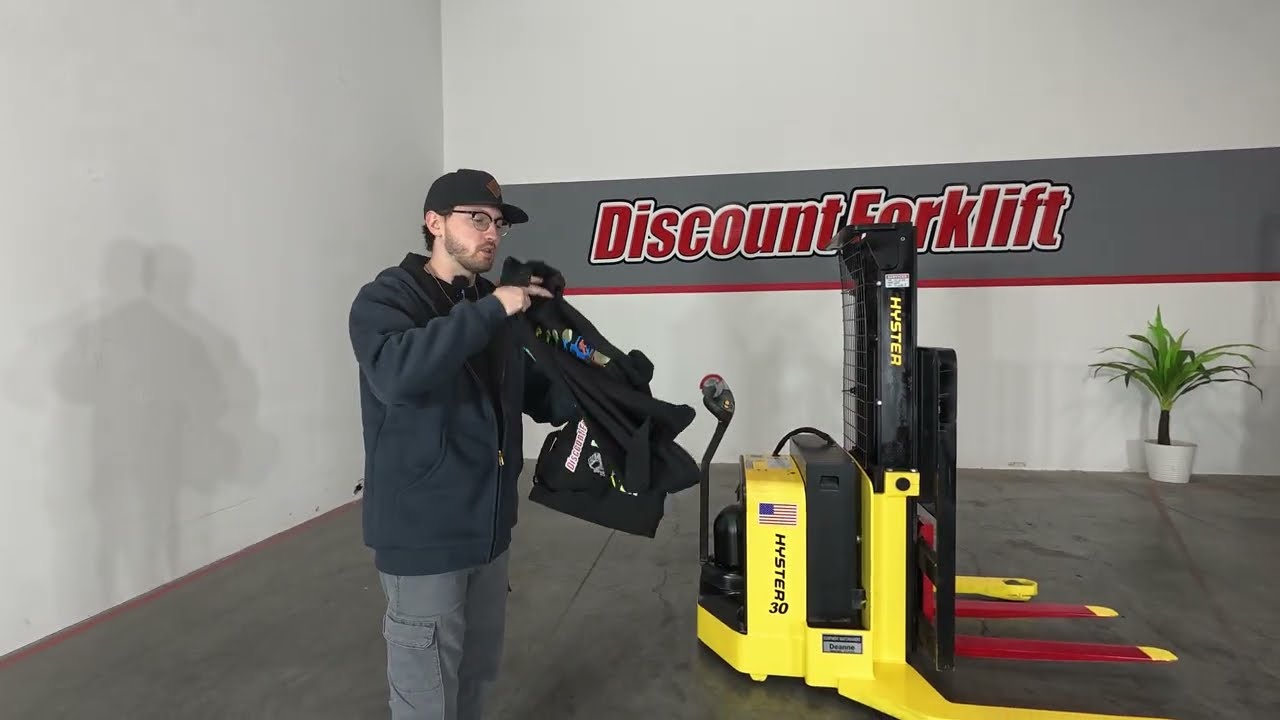 Продается электрический штабелер HYSTER W30ZA2 3000lb 