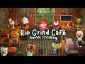 Rio Grind Café 🍵❤️ Cute Animal Crossing Chatters + Lo-fi Smooth Jazz Coffee Music Playlist🎧🌿