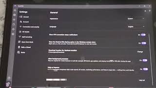 How to sign out Nord VPN on the window app screenshot 5