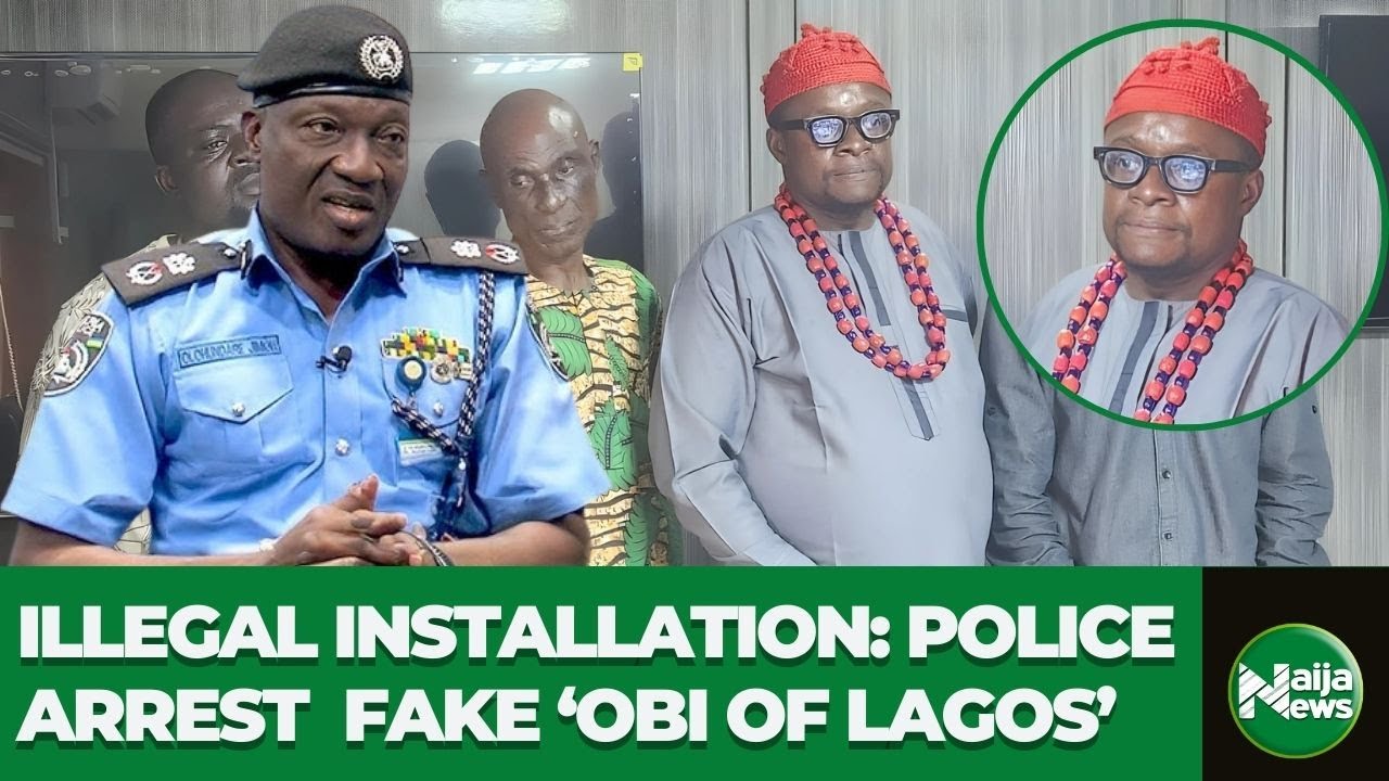 Drama As Police Arrest Fake Traditional Ruler In Lagos | Naija News TV
